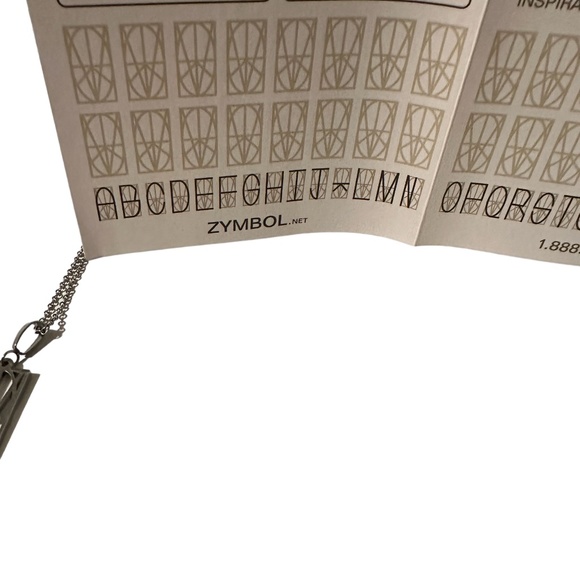 Zymbol Finding Meaning Necklace New - Picture 7 of 7